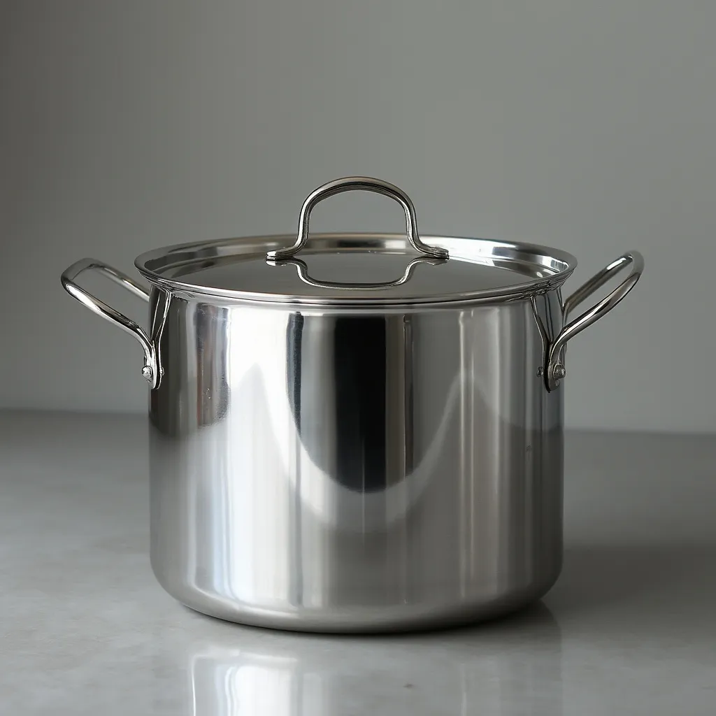Inox lonac s poklopcem